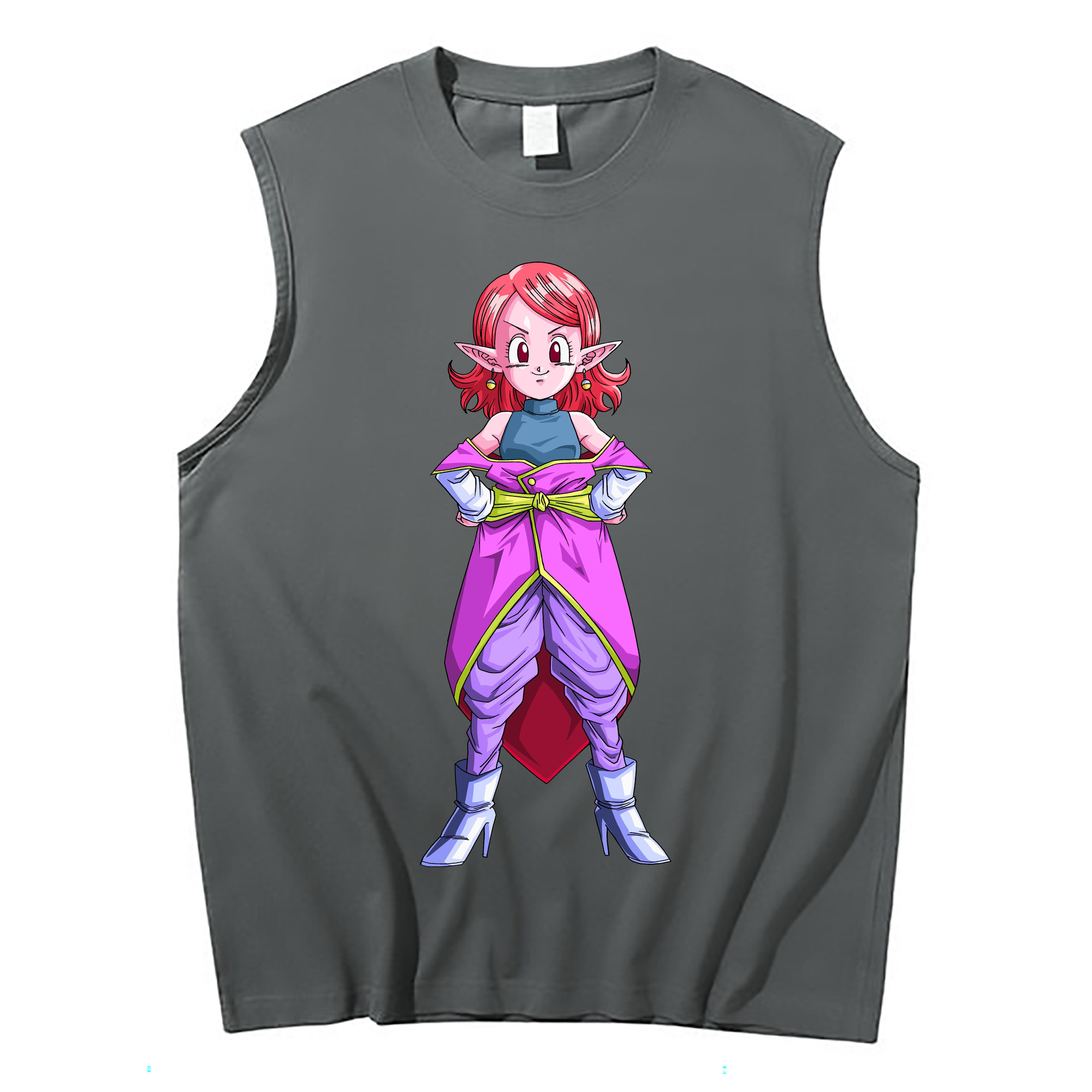 （画像用） ドラゴンボール DRAGON BALL コットン100％タンクトップ（フロントプリント）